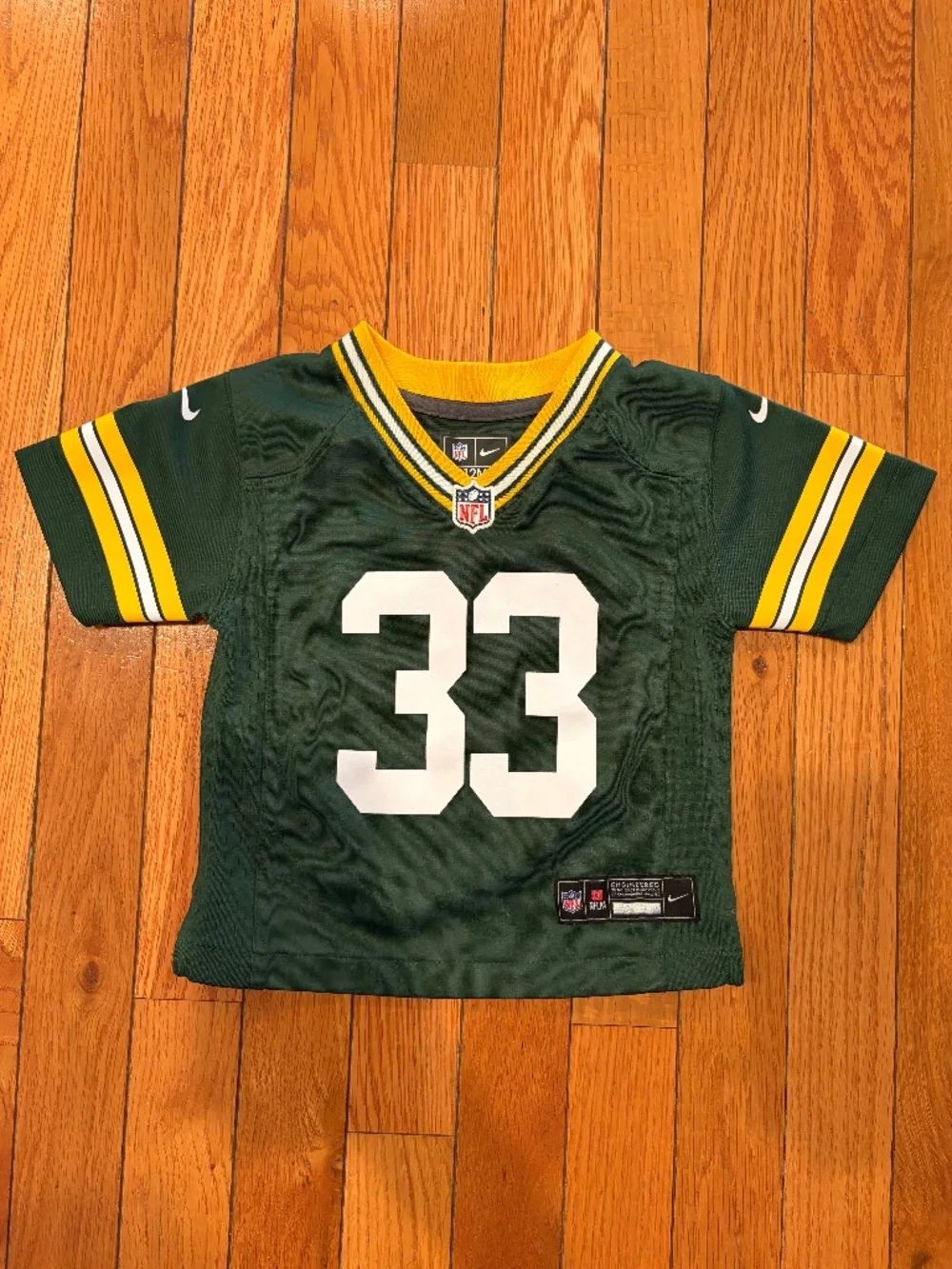 Green Bay Packers Aaron Jones jersey 12mo